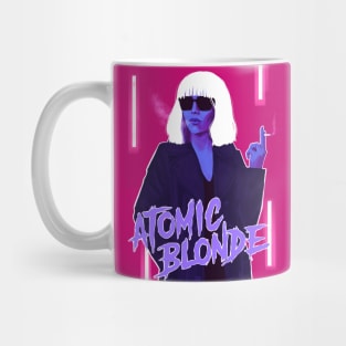 80s aesthetic atomic blonde Mug